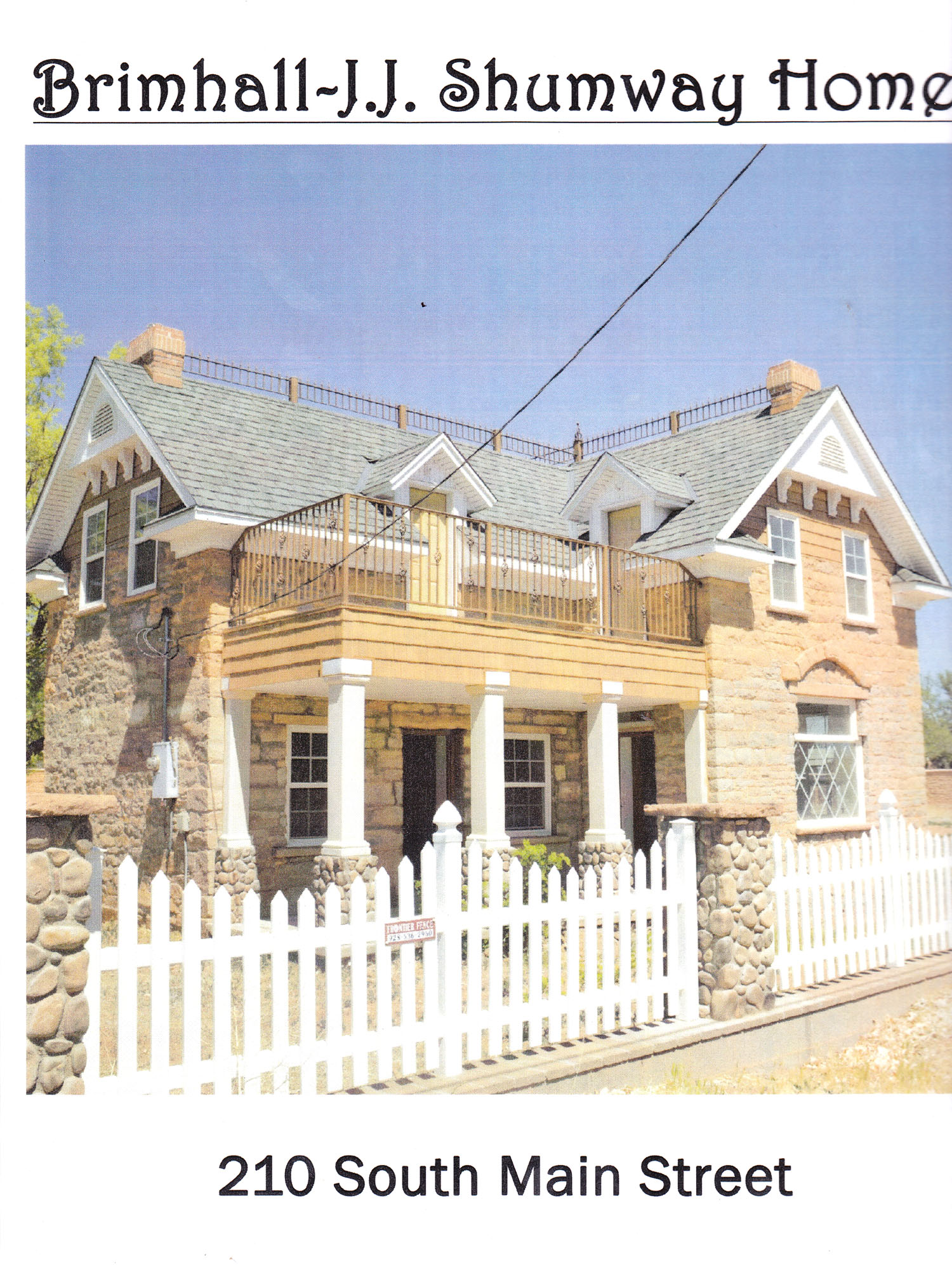 Brimhall Shumway Home in Taylor, Arizona