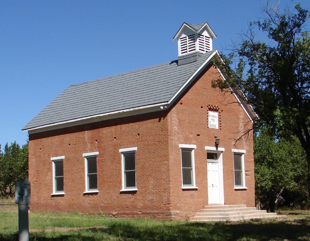 Shumway School House in Taylor, Arizona