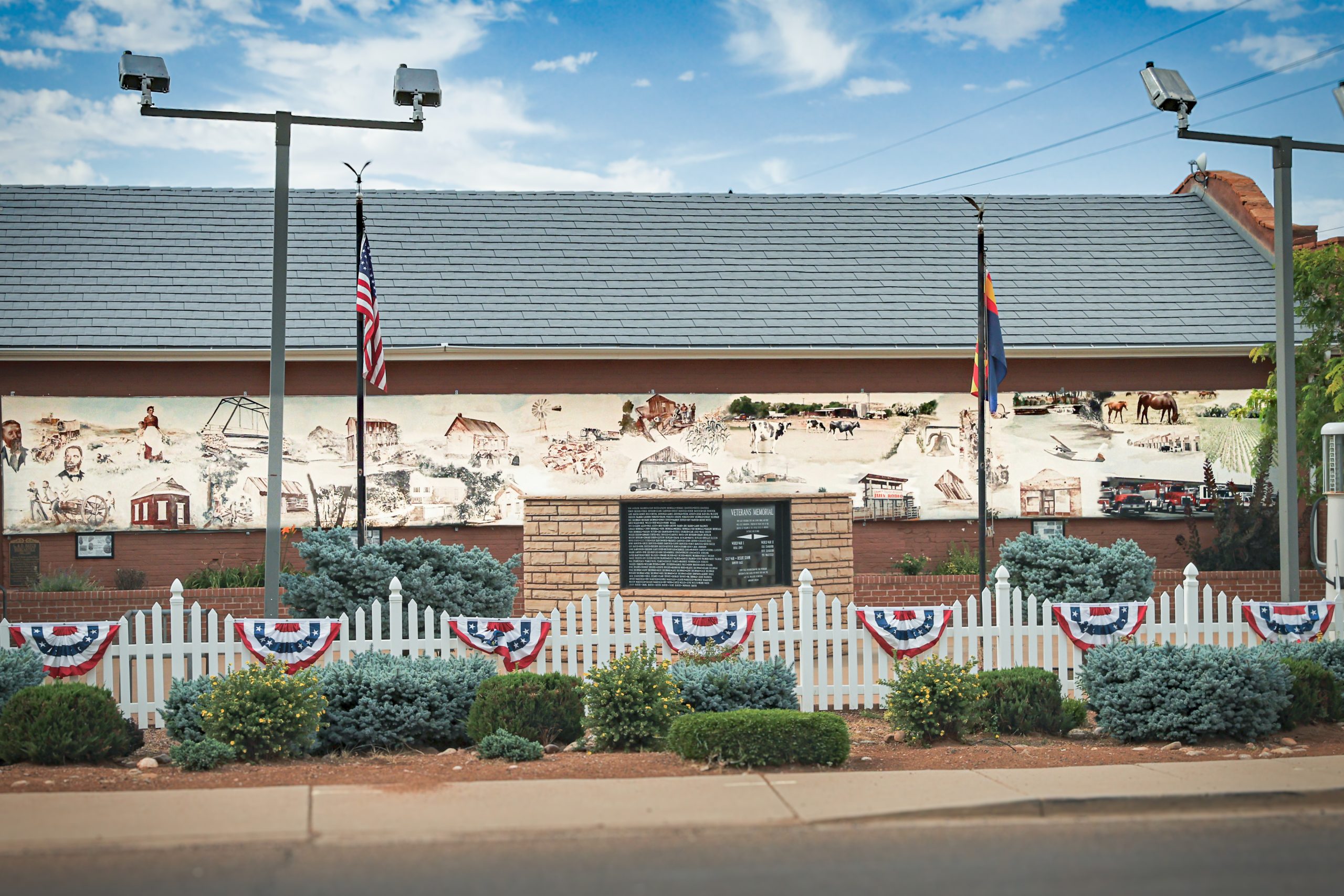 Veterans Memorial in Taylor, Arizona